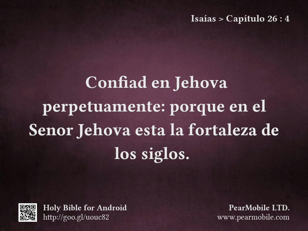 Isaías, Capítulo 26:4